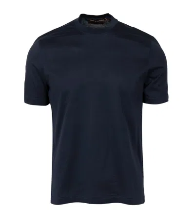 Filippo De Laurentis T Shirts And Polos Navy Blue