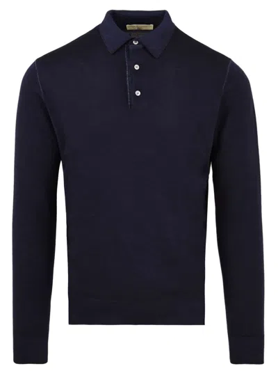 FILIPPO DE LAURENTIS FILIPPO DE LAURENTIS T SHIRTS AND POLOS BLUE