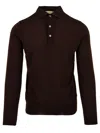 Filippo De Laurentis T Shirts And Polos Dark Brown In Brown