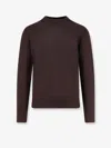 Filippo De Laurentis Wool Sweater In Brown
