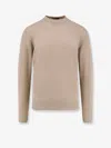 Filippo De Laurentis Wool Sweater In Brown