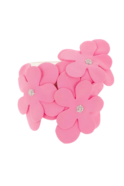 F.ilkk Flower Top In Pink