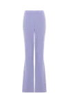 F.ILKK LILAC FLARED TROUSERS