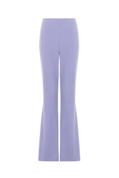 F.ilkk Lilac Flared Trousers In Purple