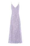 F.ILKK LILAC SEQUINED DRESS