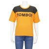 Filles À Papa Jersey T-shirt With Tomboy In Orange/black