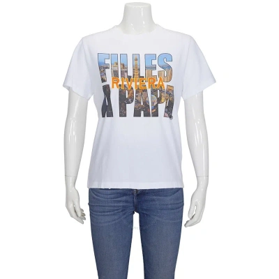 Filles À Papa Filles A Papa Ladies White Fap Cowboy T-shirt