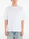Filling Pieces Boxy Embroidered T-shirt In White