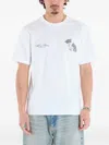 Filling Pieces Broken Plate T-shirt In White