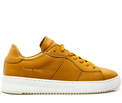 Filling Pieces Camel Court Rado Sneakers In Brown