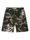 Filling Pieces Camouflage-pattern Shorts In Green