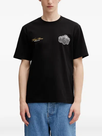 Filling Pieces Citrus Graphic-print T-shirt In Black