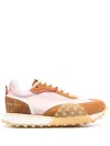 Filling Pieces Crease Runner Sneakers In Pink