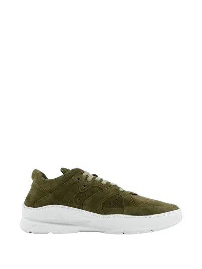 Filling Pieces Denver Tracking Cosmo Lace-up Suede Sneakers In Green