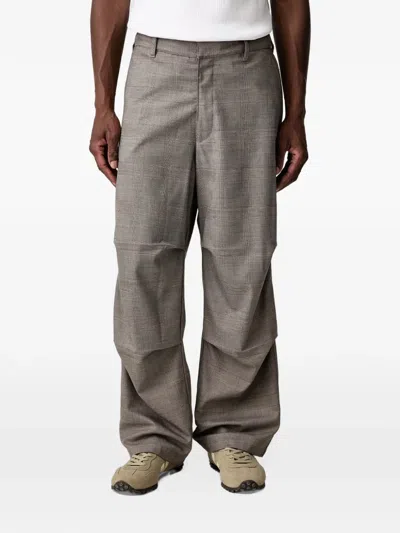 Filling Pieces Drapy Trousers In Gray