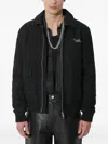 Filling Pieces Embroidered Zip-front Jacket In Black