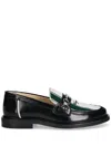 Filling Pieces Football Loafers In Black
