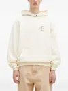 Filling Pieces Garden-print Hoodie In Neutral