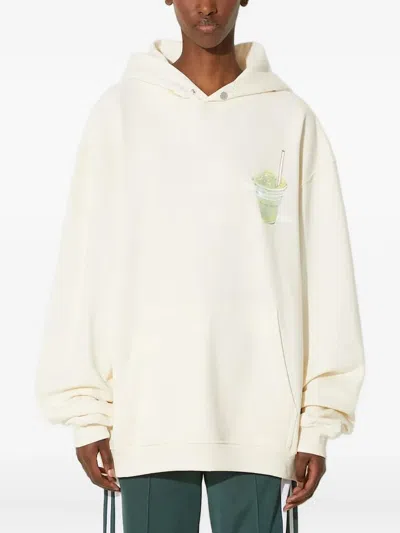 Filling Pieces Graphic-print Hoodie In Neutral