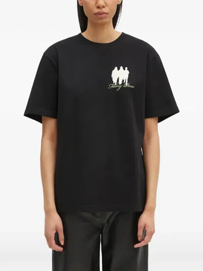 Filling Pieces Graphic T-shirt In Black