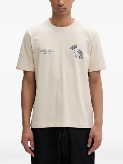 Filling Pieces Graphic-print T-shirt In Neutral