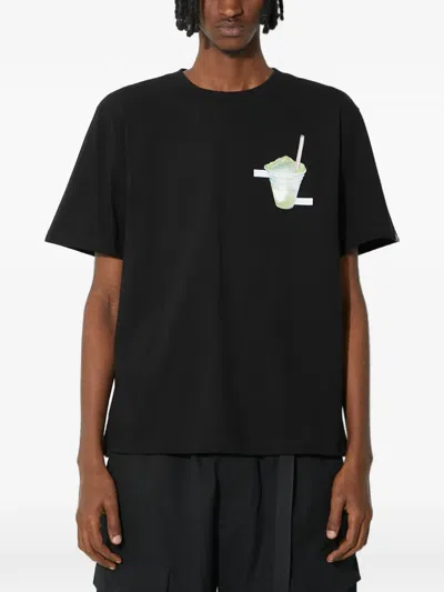 Filling Pieces Ice Vendor T-shirt In Black