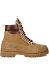 Filling Pieces Lace-up Combat Boots In Brown