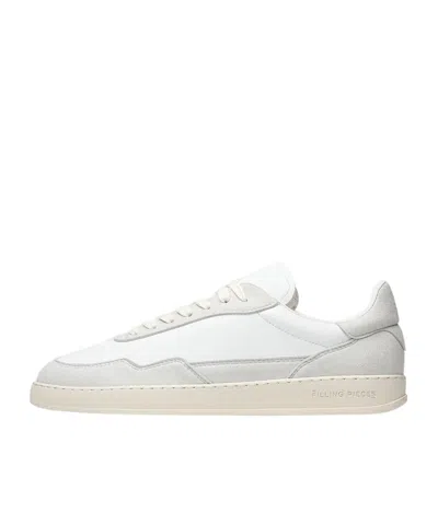 Filling Pieces Lace-up Sneakers In White