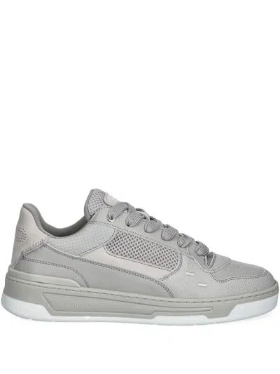 Filling Pieces Leather-panelled Sneakers In Grey