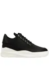 Filling Pieces Logo-embroidered Sneakers In Black