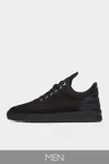 Filling Pieces Low Top Ripple Ceres Men Sneaker In All Black