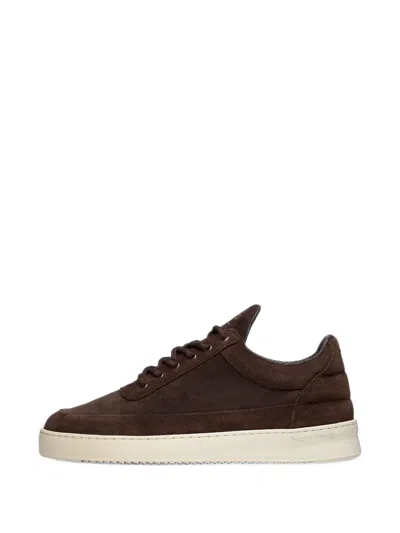 Filling Pieces Low Top Suede Sneakers In Brown