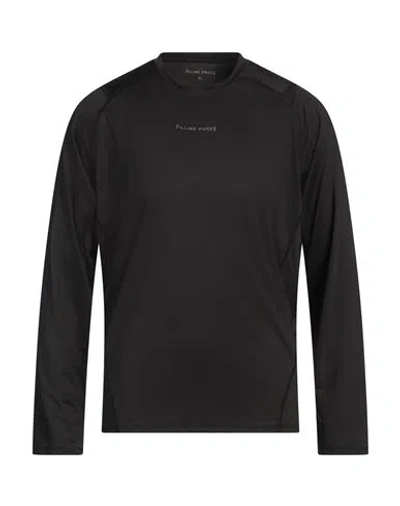 FILLING PIECES FILLING PIECES MAN T-SHIRT BLACK SIZE XL POLYESTER, ELASTANE