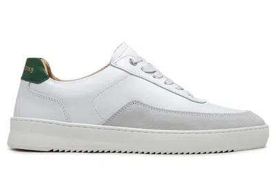 Pre-owned Filling Pieces Men's  Mondo Squash Sneakers In White