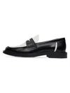Filling Pieces Men's Gowtu Leather Penny Loafers In Black