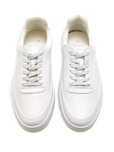 Filling Pieces Mondo Lace-up Leather Sneakers In White