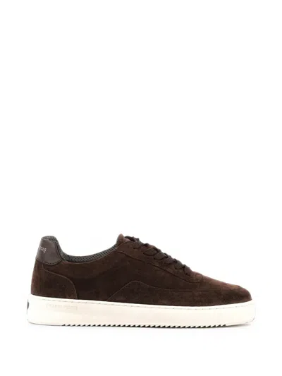 Filling Pieces Mondo Sneakers Aus Wildleder In Brown