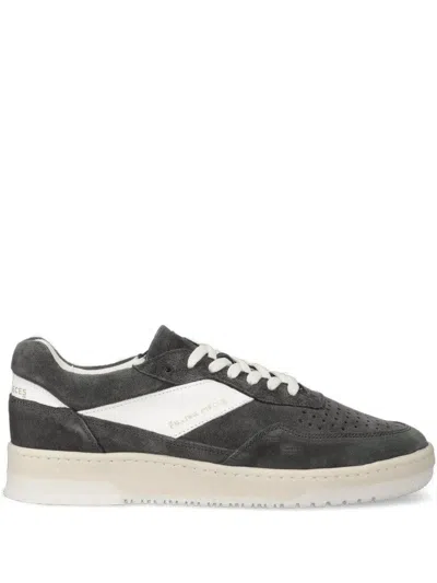 Filling Pieces Panelled Suede Sneakers In 灰色