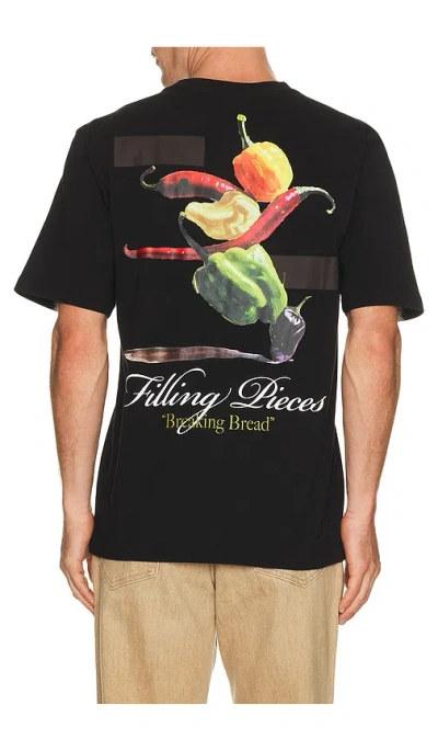 Filling Pieces Pepper T-shirt In Black