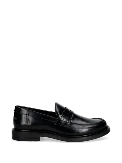 Filling Pieces Polido Panelled Loafers In Black