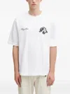 Filling Pieces Printed T-shirt In White