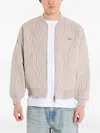 Filling Pieces Quilted Bomber Jacket In Neutral