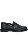 Filling Pieces Reed Woven Penny Loafers