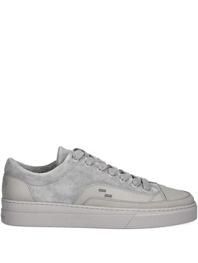 Filling Pieces Riviera Mix Suede Panelled Sneakers In Gray