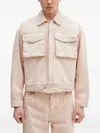 Filling Pieces Rose Dawn Flap-pocket Shirt Jacket In Pink