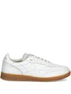 Filling Pieces Sprinter Dice Leather Sneakers In White