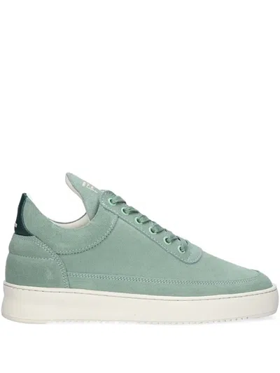 Filling Pieces Suede Sneakers In Green