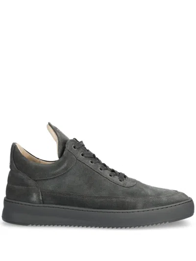 Filling Pieces Suede Sneakers In Grey