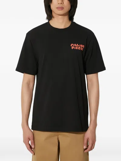 Filling Pieces Sunset-print T-shirt In Black