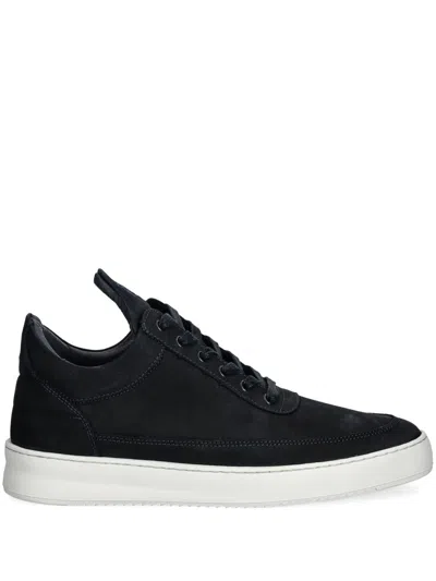 Filling Pieces The Low Top Sneakers In Blue